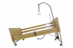 Кровать электрическая MED-MOS YG-1 (ЛДСП св.дер., 4 секции, без матраса, В, Т/АТ, МЛ, Ш-140см)