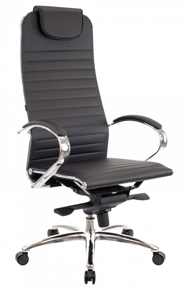 Кресло Everprof Deco Экокожа Черный  Кресло Everprof Deco Экокожа Черный