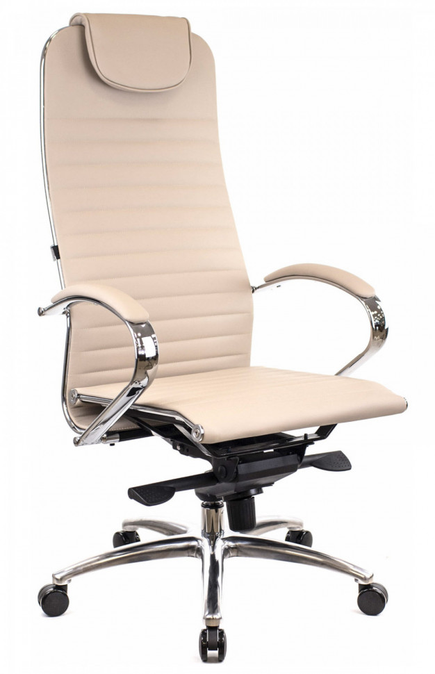 Кресло Everprof Deco Экокожа Бежевый Кресло Everprof Deco Экокожа Бежевый