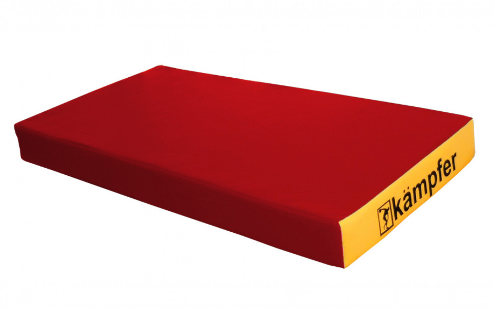 Kampfer Classic Мат №1 (100 х 50 х 10) - винилискожа (красный/желтый) Kampfer Classic Мат №1 (100 х 50 х 10) - винилискожа (красный/желтый)