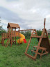 Детский городок Выше всех Маугли 1 со спиральной горкой Детский городок Выше всех Маугли 1 со спиральной горкой