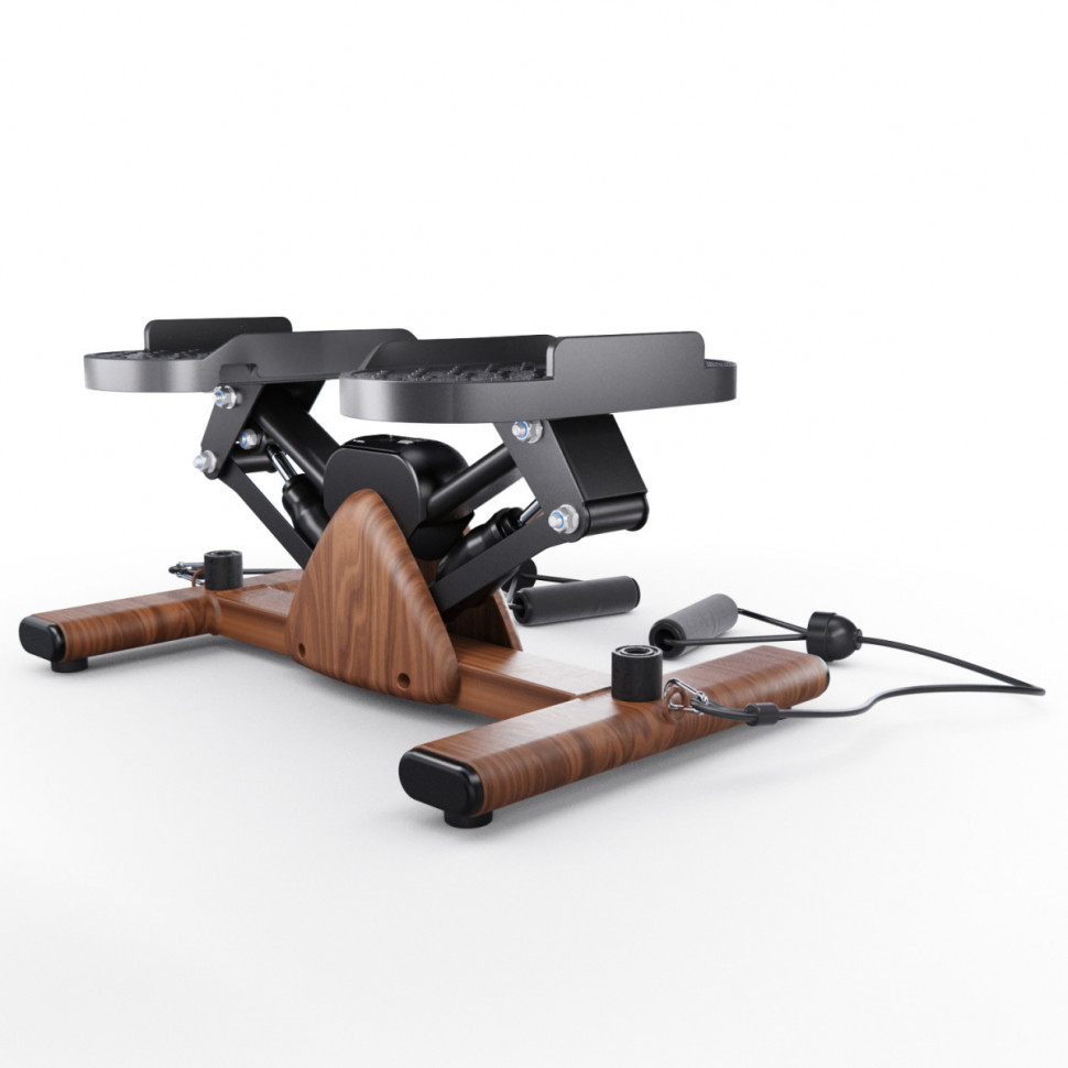 Балансировочный степпер DFC WOODFIT с эспандерами Балансировочный степпер DFC WOODFIT с эспандерами