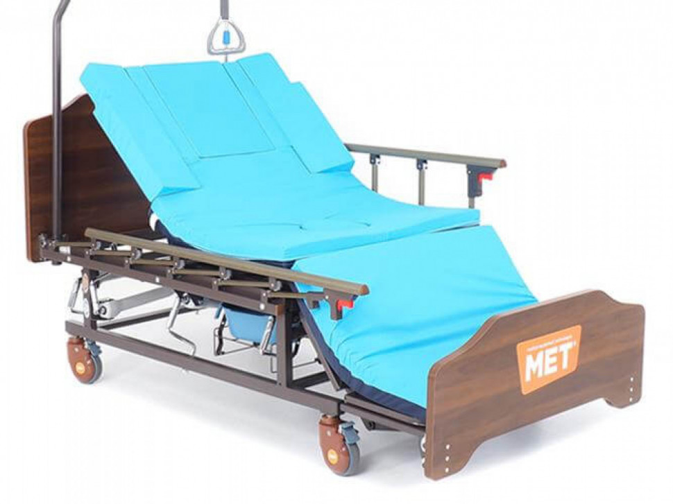 Кровать МЕТ REMEKS 16742 с переворотом, туалет слева (ложе 195*90), с матрасом Кровать МЕТ REMEKS 16742 с переворотом, туалет слева (ложе 195*90), с матрасом