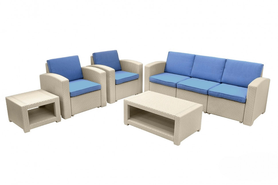 Комплект мебели Rattan Premium 5, СЕРЫЙ Комплект мебели Rattan Premium 5, СЕРЫЙ