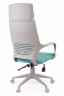Кресло Everprof Trio Grey TM Ткань Бирюзовый  Кресло Everprof Trio Grey TM Ткань Бирюзовый