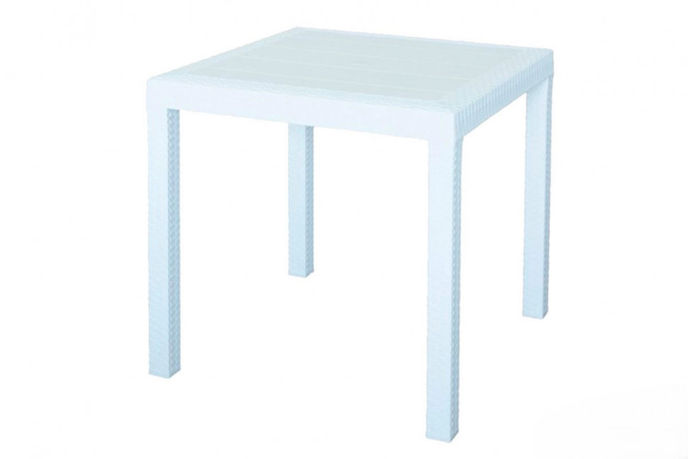 Стол B:rattan Dallas, белый Стол B:rattan Dallas, белый