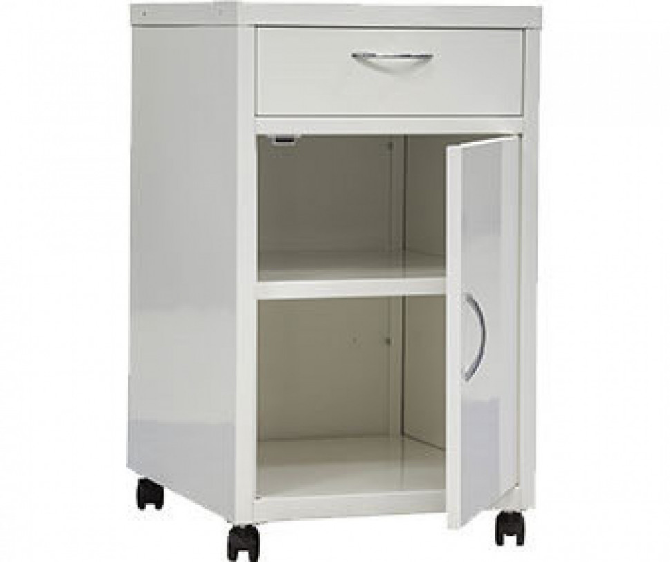 Тумба прикроватная металлическая "Медицинофф" ТМНЯ.01.МФ Тумба прикроватная металлическая "Медицинофф" ТМНЯ.01.МФ