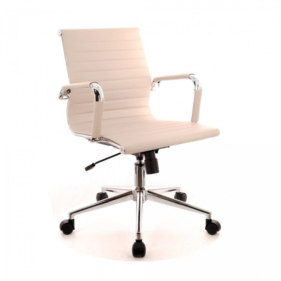 Кресло Everprof Leo Т Экокожа Бежевый Кресло Everprof Leo Т Экокожа Бежевый