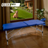 Массажный стол UNIX Master 2 Section Blue Массажный стол UNIX Master 2 Section Blue