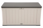 Сундук пластиковый Sand and Brown 439 л, бежево-коричневый Сундук пластиковый Sand and Brown 439 л, бежево-коричневый