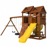 Детский игровой комплекс Newsunrise с винтовой горкой-трубой Детский игровой комплекс Newsunrise с винтовой горкой-трубой