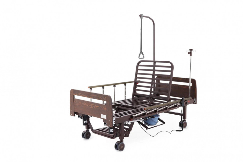 Кровать электр. Мед-Мос YG-2 (ME-2628H-02) ЛДСП Венге с матрасом Кровать электр. Мед-Мос YG-2 (ME-2628H-02) ЛДСП Венге с матрасом