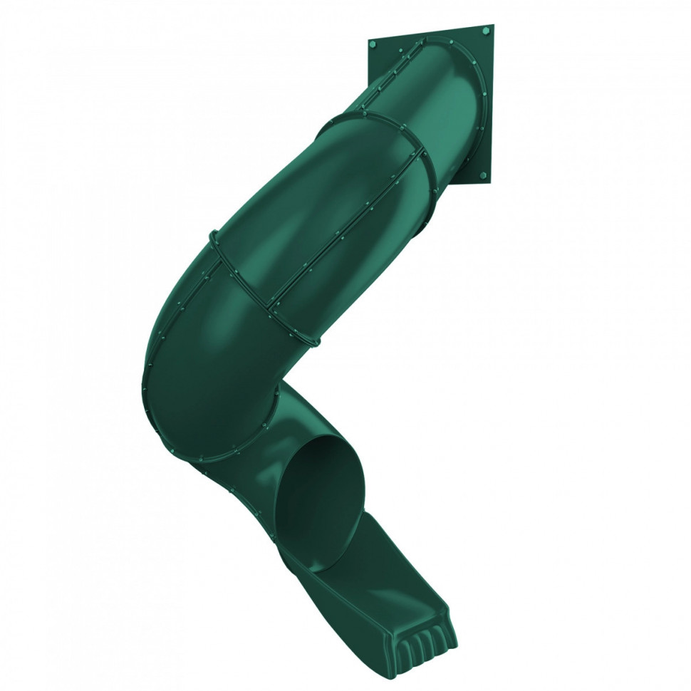 Винтовая горка для платформы h=2.1 m (7') цвет зеленый Винтовая горка для платформы h=2.1 m (7') цвет зеленый