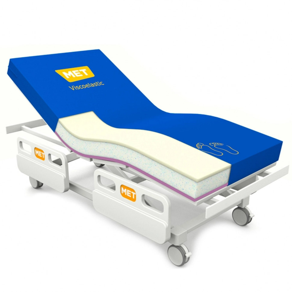 Матрас медицинский противопролежневый многослойный MET 3D VISCO MAX Матрас медицинский противопролежневый многослойный MET 3D VISCO MAX