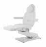 Косметологическое кресло электрическое 4 мотора Med-Mos ММКК-4 КО-184DP-03 белое, педаль и пульт