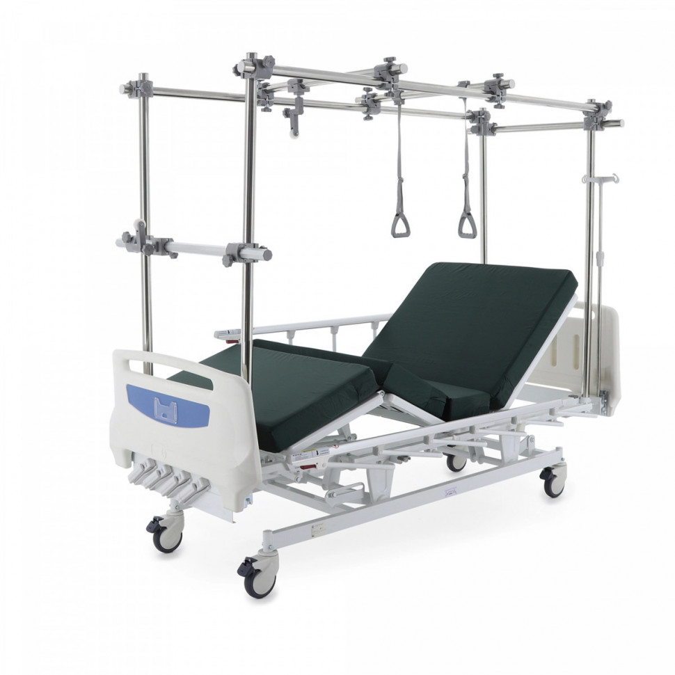 Кровать механическая MED-MOS Е-1 (ABS, 4 секции, матрас, рег.высоты, Т/АТ, тракц.рама) Кровать механическая MED-MOS Е-1 (ABS, 4 секции, матрас, рег.высоты, Т/АТ, тракц.рама)