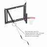 Баскетбольный щит DFC со съёмным регулятором высоты, стекло 6 мм, 110 х 70 см